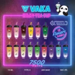 VAKA Milk Tea Cup 7500 puffs disposable/disposable e-cigarettes - Taiwan Stock!