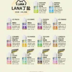 Spot in Taiwan LANA Salt LANA Electronic Cigarette Oil 30mL Multi-Flavor Choice