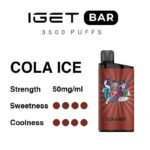澳洲爆款熱銷 IGET Bar 3500 Puffs 拋棄式/一次性電子煙 - Image 7