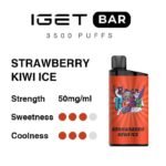 澳洲爆款熱銷 IGET Bar 3500 Puffs 拋棄式/一次性電子煙 - Image 10