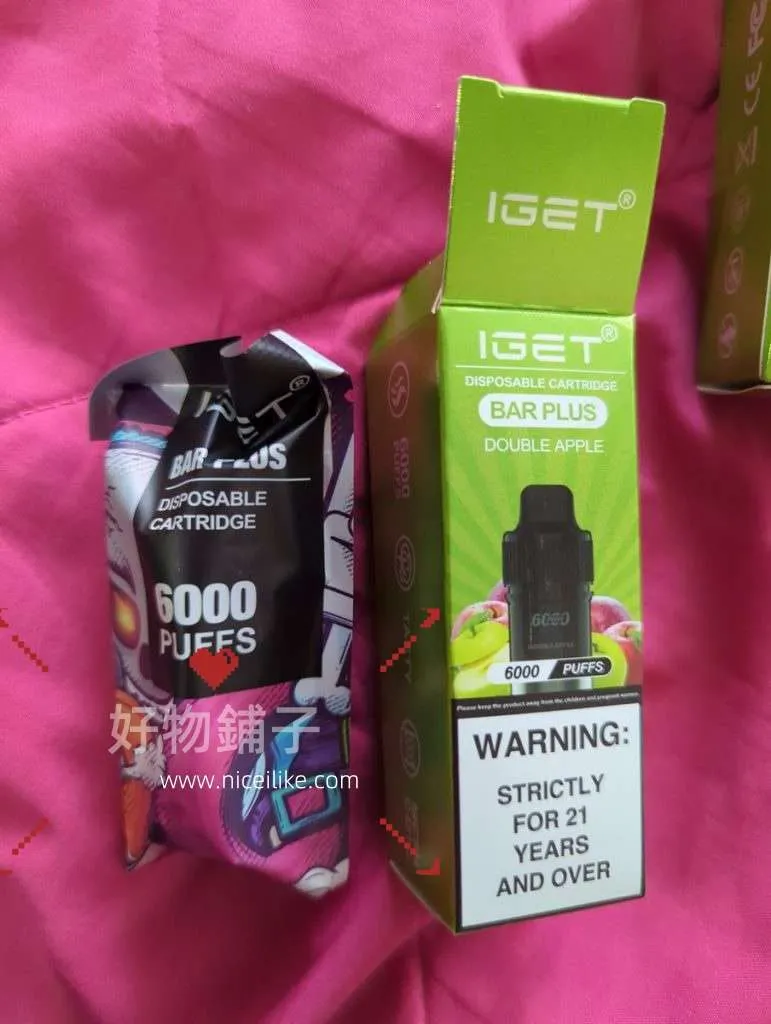 澳洲爆款熱銷 IGET BAR PLUS 6000 PUFFS 電子煙主機套件 - (口感細膩 可充電 可換彈)：圖片 6