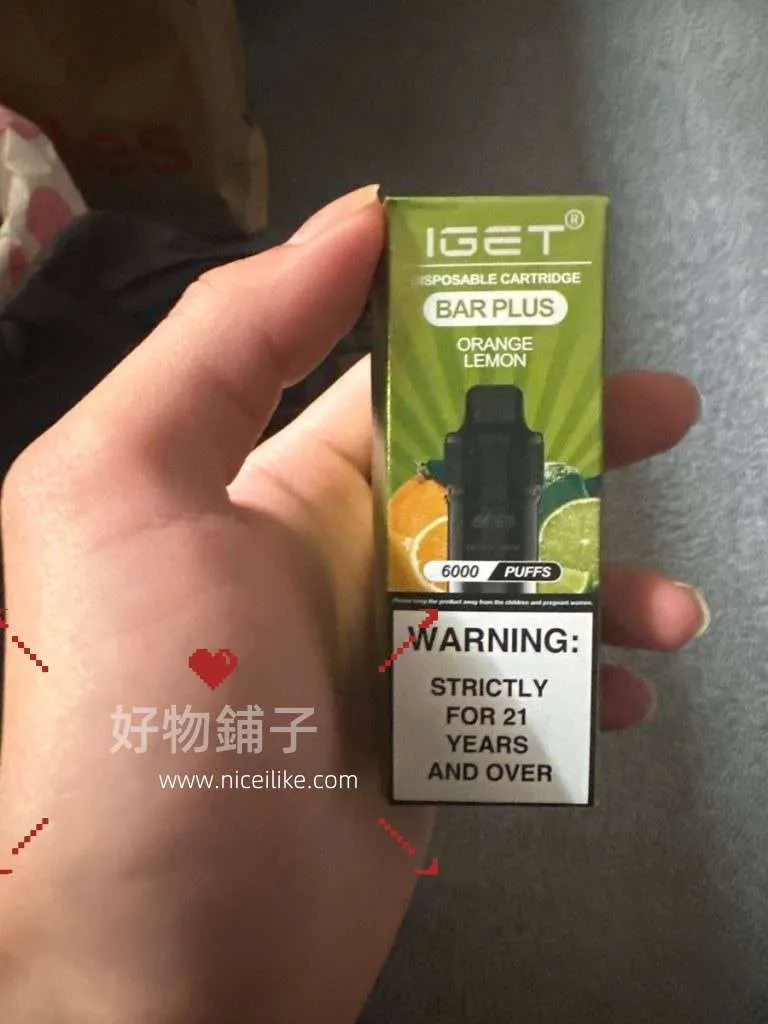 澳洲爆款熱銷 IGET BAR PLUS 6000 PUFFS 電子煙主機套件 - (口感細膩 可充電 可換彈)：圖片 14