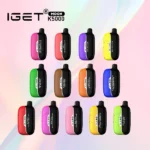 Australia Hot Sale IGET Moon K5000 puffs Large Capacity Disposable/Disposable E-Cigarette