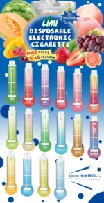 台灣現貨 LIMI 8000口 發光拋棄式一次性電子煙(大容量/可充電) - Image 4