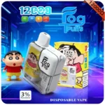 台灣現貨 Fog Trap 拉布布/蠟筆小新系列 12000口抛棄式/一次性電子煙：圖片 3
